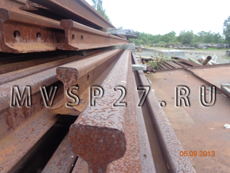 Рельс Р-18, L 8 м., износ (до 2 мм)